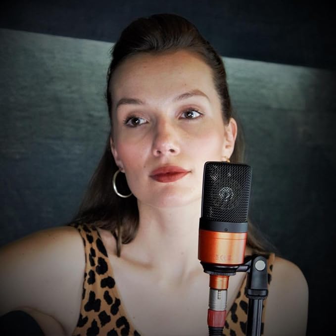 ESI cosMik 10 Studio Condenser Mic: Cardioid, Low Noise, Ideal for Vocals, Instruments, Streaming, with Stand & Cable