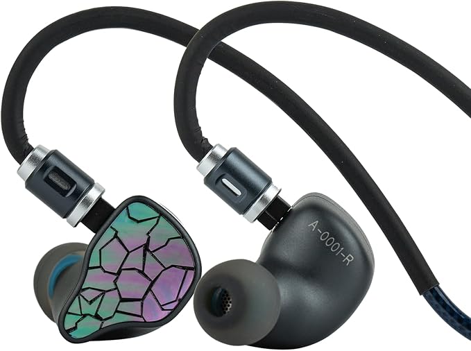 Linsoul THIEAUDIO HYPE 4 MKII 2DD + 4BA Hybird In Ear Monitor,HiFi Wired IEM Earphones,Engaging & Studio Neutral Tuning,CNC Aluminum Gaming Earbuds with 3.5/4.4mm Modular Cable for Musician Audiophile