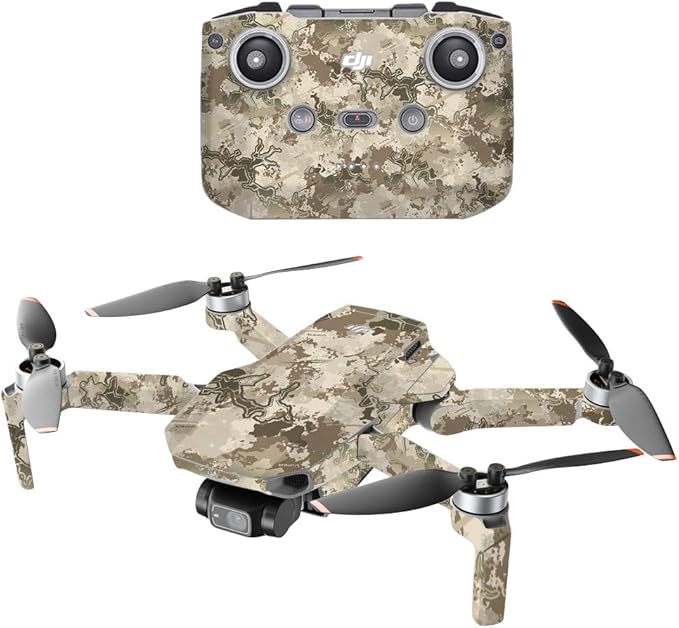 MightySkins Compatible with DJI Mini 2 Portable Drone - Viper Western | Protective, Durable, and Unique Vinyl Decal wrap Cover | Easy to Apply, Remove, and Change Styles | Made in The USA