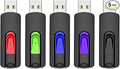 RAOYI 5 Pack 64GB USB Flash Drive, USB 2.0 Memory Stick Thumb Drives Jump Drive Pen Drive for PC Laptop Computer - 64G Multipack
