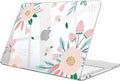 Fintie Case for MacBook Neo 13 Inch A3404 (2026 Release) - Protective Ultra-Thin High Transparency Snap On Hard Shell Cover for MacBook Neo 13" with A18 Pro Chip (Crystal Camellia)