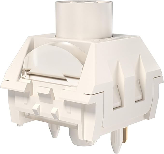 Zjmehty Kailh Box Ice Cream PRO MAX Switches for Mechanical Keyboard,5-pin Linear/45gf/Pre lubed/upgrated POM Material/Stronger Reboud Switches(Ice Cream PRO,10pcs)
