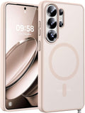 TOCOL for Samsung Galaxy S26 Ultra Case, Built-in Magnetic Ring, Drop Protection, Slim Translucent Matte Phone Case for Galaxy S26 Ultra 6.9 inch (Desert)