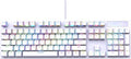 FOXXRAY HKM-88 Full-Size Mechanical Gaming Keyboard, Customizable Keys with Macro Support, RGB Backlit, Equipped with Outemu Red Switches, USB Plug and Play for PC