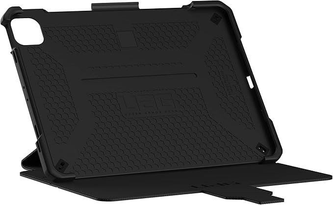 UAG Designed for iPad Pro 11" (4th Gen 2022, 3rd Gen 2021) Case Metropolis Rugged Heavy Duty Protective Cover Multi-Angle Viewing Folio Stand with Pencil Holder, Black by URBAN ARMOR GEAR