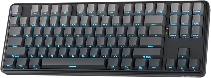 Redragon K707 PRO GB 80% Gasket RGB Gaming Keyboard, 3-Modes Wireless TKL Mechanical Keyboard w/Hot-Swap South-Facing LEDs Socket, PBT Gradient Keycaps & 5-Layer Noise Dampening, Custom Linear Switch
