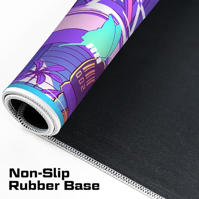 Starforge - Jellyfish Crossing Gaming Desk Mat – Large Extended Mouse & Keyboard Pad