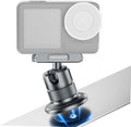 NEEWER Magnetic Camera Mount Compatible with DJI Osmo 360 / Action 5 Pro/4/3, 360° Quick Release Ball Head Adapter Mount 1/4" Thread for POV Shots, Camera Cage, Selfie Stick, Tripod, AC013 Dark Gray