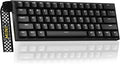 Aula MINI60 HE Wireless Gaming Keyboard 60%,Hall Effect Rapid Trigger Magnetic Keyboard,8000Hz Polling,Tri-Mode(BT5.0/2.4GHz/USB-C),Hot Swappable Compact Mechanical Keyboard for Gamer(Black)