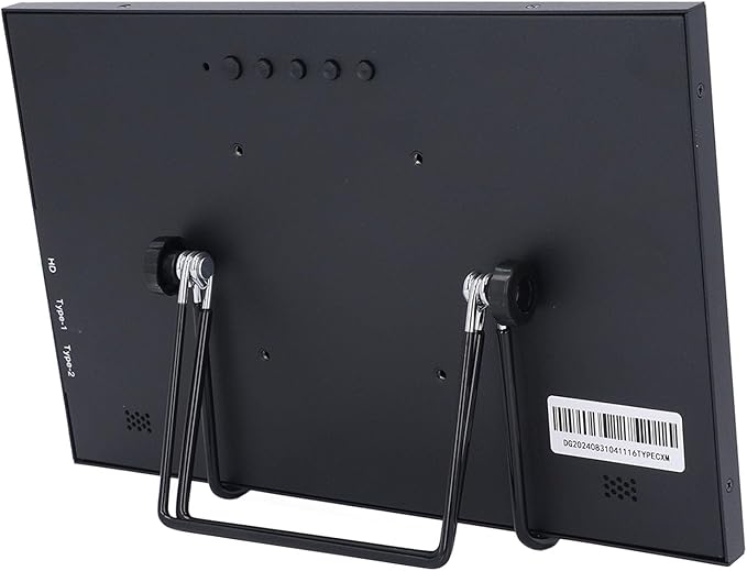 4K Portable Monitor, 11.6 Inch 1920x1080 FHD Laptop Monitor, Ultra Slim Type C Port and Micro HDMI Computer Gaming Display, for Computer, PC, Laptop, PS