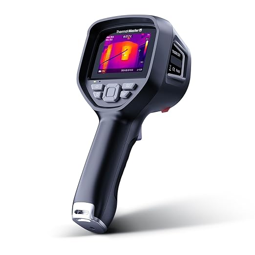 Thermal Master Handheld Thermal Camera, 512×384 X³IR Resolution, Thermal Imaging Camera with 2MP Visual Camera, 640×480 3.5" IPS Screen Thermal Imager with Laser, -4℉to 1022℉, 40mK(Thor 002)