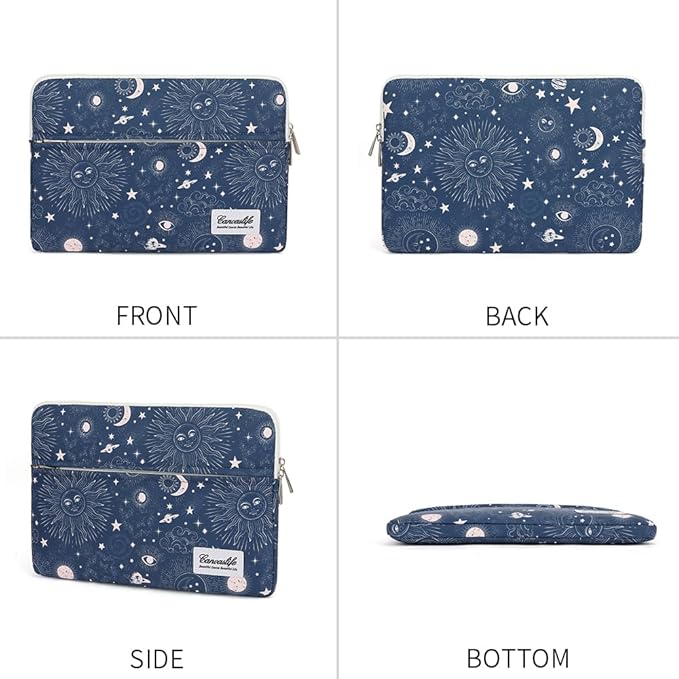 Laptop Case Sleeve 15.6 inch, Shockproof Protective Notebook Case with Accessory Pocket, Briefcase Carrying Laptop Cover for 15.6" HP, ASUS, Dell, Lenovo, Acer, (Sol De Mayo)