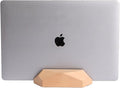Adjustable Vertical Laptop Stand, MacBook Holder Wood Stand, Wooden Laptop Stand, Vertical Laptop Holder for Desk, Width Adjustable Dock Fits All MacBook/Surface Pro