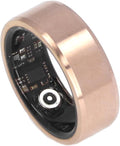 Smart Ring Health Tracker, Fitness Tracker Ring Monitoring Sleep Quality and Heart Rate, Waterproof Wearable Healthy Data Recorder with APP