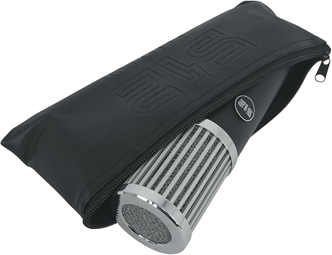 512 Audio by Warm Audio Skylight Large Diaphragm Studio Condenser XLR Microphone + Shock Mount + Bag for Recording and Podcasting