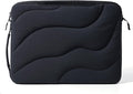 llano 13.3 inch Laptop Sleeve, Laptop Case for MacBook Pro,Dell, HP, Lenovo, Asus, Notebook Tablet Case, 360° Protection, Lightweight, Water-Resistant, 4 Compartments Storage, Black