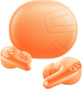 SoundPEATS C30 Hybrid ANC Earbuds, LDAC Hi-Res Audio, 52H Playtime, 52dB Adaptive Noise Cancelling Wireless Earbuds, 6-Mic Clear Call, 12mm Driver, Bluetooth 6.0, Multi-Point, IP54 - Orange