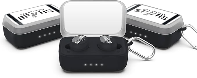 SOAR NBA Wireless Sport Earbuds: Comfortable Fit & Convenient Charging