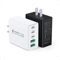 50W USB C Charger Block, 2-Pack Wall Fast Charge Cube Powered Multi-Port Plug Power Adapter Type C Brick for iPhone 17 16 15//14//13//12/ Pro Max iPad, Motorola, LG, Huawei