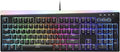 i-rocks K71M RGB Mechanical Gaming Keyboard with Media Control Knob, Switches (Blue), 107 Keys w/Full NKRO, PBT Keycaps, Multimedia Hotkeys, Detachable USB-C Cable and Onboard Storage, Black
