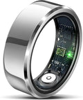Ultra-Thin Smart Health Tracker Ring with Heart Rate & Sleep Monitoring | Fitness Activity Tracker for Steps/Calories | 7-Day Battery Life | Compatible with iOS/Android (Unisex Design) (10)
