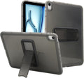 Slim Case for iPad Air 11-inch M4/M3/M2 (2026/2025/2024), Built-in Kickstand Non-Slip Shockproof Rugged Protective for Women Men, Black