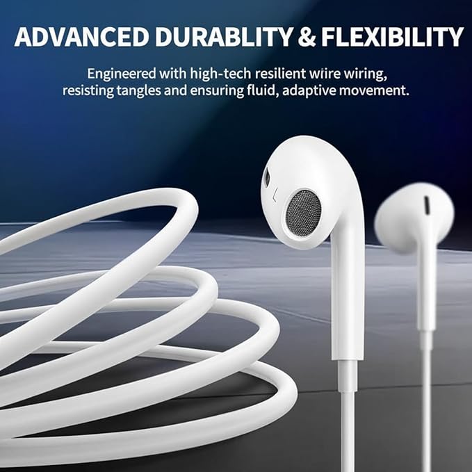 2Pack Wired Headphones for iPhone Earbuds with Lightning Plug(Mic Volume Control HiFi Stereo Noise Cancelling)Ear buds for iPhone 14 13 12 11 Pro Max/XR XS X/8 7 Plus【MFI Certified Earphones】Plug&Play