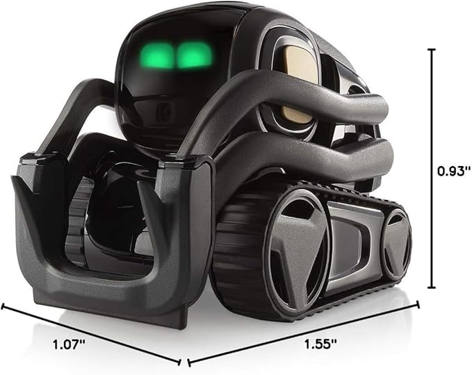 Anki Vector 2.0 AI ChatGPT Connected Robot Companion – Smart Autonomous Home Robot with Face Recognition and Voice Conversations - ChatGPT Subscription Required (Black)