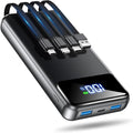 OHOVIV Portable Charger Power Bank 50000mAh Battery Pack, 22.5W Fast Charging PowerBank with Built in Cables,Travel Essential USB-C Portable Phone Charger for iPhone Samsung Pixel Android iPad