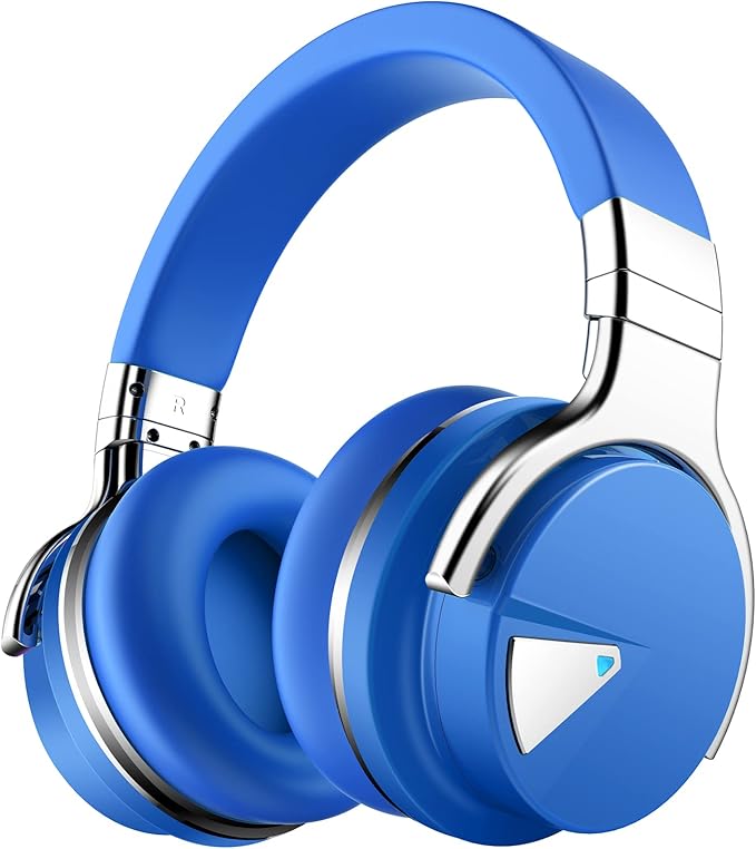 Million Sold 10 Years Classic E7 Active Noise Cancelling Headphones with Upgraded Noise Cancellation, Bluetooth Headphones Wireless with HD Sound Vivid Deep Bass, for Home Office Travel Gift Pcs