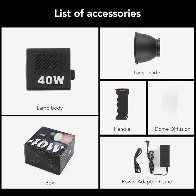 M60 Handle LED Video Light with Soft Box Protable Mini COB LED Bi-Color 2500-8500K CRI≥95 TLCI≥97 Built-in 3400mAh Battery Photo Studio Lights Vlog Shoot Fill Lighting 8 Scenes (M60 Handle lamp)