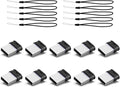 32GB Small USB Drive K&ZZ 10 Pack 32 GB Mini Flash Drive with Lanyard 32G Low Profile USB Flash Drives Micro Thumb Drive for PC Laptop (32GB, Black)