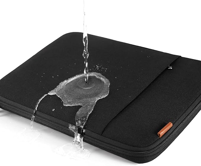 DOMISO Computer Bags, Laptop Case Sleeve Cover for 16 inch MacBook Pro M4/M3/M2/M1 Pro/Max A3403 A3186 A2991 A2780 A2485 A2141,Compatible with 15.6 inch HP Lenovo Dell XPS 16 with Small Case, Black