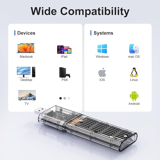 MAIWO M.2 SATA SSD Enclosure, USB3.2 Gen1 Type-A to SATA NGFF Based M.2 Solid State Drive Adapter Reader, Support B Key B+M Key, High-Strength ABS (K1714S)