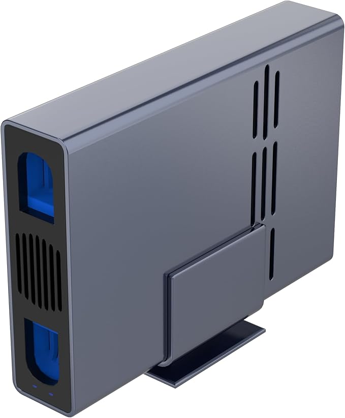 IO CREST 10Gbps Single Bay USB Type-C Enclosure for 2.5" & 3.5" SATA HDD
