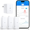 GoveeLife 2.0 WiFi Hygrometer Thermometer 3 Pack, Smart Humidity Temperature Sensor with App Notifications, Temperature Humidity for Bedroom, Wine Cellar, Basements(Only Support 2.4G Wi-Fi)