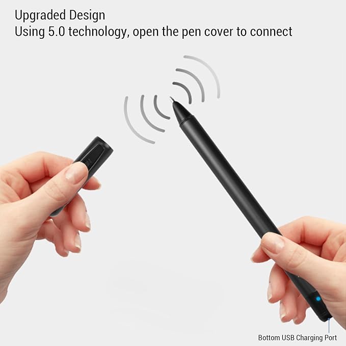 Digital Notebook with Smart Pen, Real-time Sync for Digitizing, Note-Taking, Digital Smart Pen Notebook and Writing Board Set, Compatible with iOS & Android Smartphone