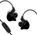 Kinboofi CCZ Melody Wired Headphones, Dynamic Hybrid Dual Driver in Ear Earphones 1BA+1DD HiFi Wired Headphones Musicians IEM Upgrade Deep Bass Suitable for Bass Vocals Pop Folk ACG (with MIC, Black)…
