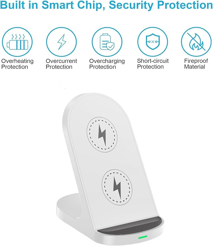 Pixel 10a, 10, 10 Pro, 10 Pro XL Wireless Charger Phone Stand Dock for Google Pixel 10, 10 Pro XL, 9, 9 Pro, 9 Pro XL, 8, 8 Pro, 7, 7 Pro, 6, 6 Pro, 5, 5XL 4, 4XL, Desk Fast Charging Pad Station