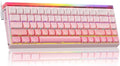 AULA Hero 68 HE 60% Wired Gaming Keyboard, Hall Effect Magnetic Switch Keyboard with Adjustable Actuation, Fast Trigger Mode, 8K Hz Polling Rate, 0.125ms Latency,RGB Backlit, Side Printed PBT Keycaps