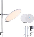 Amaran Verge Max Kit 22" Key Light, Bi-Color Circular Edge Panel Light, 2700-6500K, 7 Lighting Effect, Clamp on Desk Panel Video Lighting for Video Recording,Game,Live Stream,Creators(White)