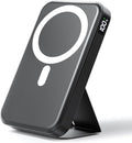 for Magsafe Power Bank, 10000mAh Wireless Portable Charger with Foldable Stand, 20W PD Fast Charging, Travel Essential for Magsafe Battery Pack, Compatible with iPhone 17/16/15/14 Series