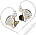 Best Wired Headphone, KZ ZS10 Pro IEM in Ear Monitor, 4BA 1DD KZ Wired Earbuds Headphone Multi Driver in Ear Earphone,IEM Earphone, on Stage Monitor for Singer Guitarist Drum(Gold, with Mic)…