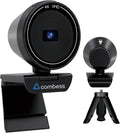 4K USB Webcam for PC with Speaker & Microphone, 85° Wide Angle Web Camera, Auto Focus, Dual Noise Cancelling Mics, Privacy Cover, Plug-and-Play for Desktop/Laptop
