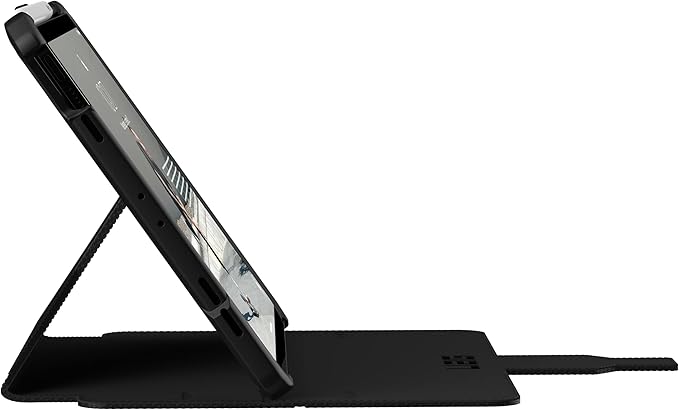 UAG Designed for iPad Pro 11" (4th Gen 2022, 3rd Gen 2021) Case Metropolis Rugged Heavy Duty Protective Cover Multi-Angle Viewing Folio Stand with Pencil Holder, Black by URBAN ARMOR GEAR