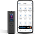 128GB Voice Activated Recorder with Playback: Magnetic Audio Recorder with AI Noise Cancellation, 220 Hours Continuous Recording, Recording Device for Lectures Meetings Interviews Classroom