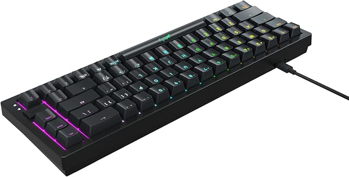 Xtrfy K5 Compact Gaming Keyboard RGB Wired US Layout (Black)