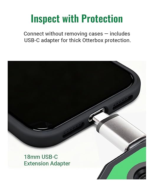 Finder S1 Thermal Camera for Android, 192x192 Super Resolution Thermal Imaging Camera,Thermal Imager for Android Phones and Tablets, 96x96 IR Resolution, Carrying Case,USB-C(not for iPhone)