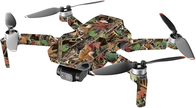 MightySkins Compatible with DJI Mini 2 Portable Drone - Buck Camo | Protective, Durable, and Unique Vinyl Decal wrap Cover | Easy to Apply, Remove, and Change Styles | Made in The USA