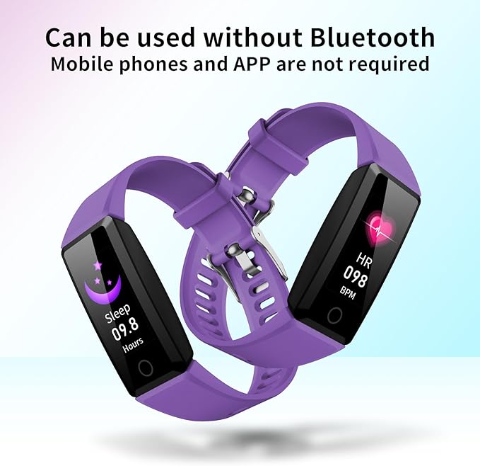 WELESS Fitness Tracker with 24 Hour Heart Rate Monitoring Sleep Monitoring Fitness Watch with Pedometer IP68 Waterproof Smart Bracelet with Step Tracker for Women Men